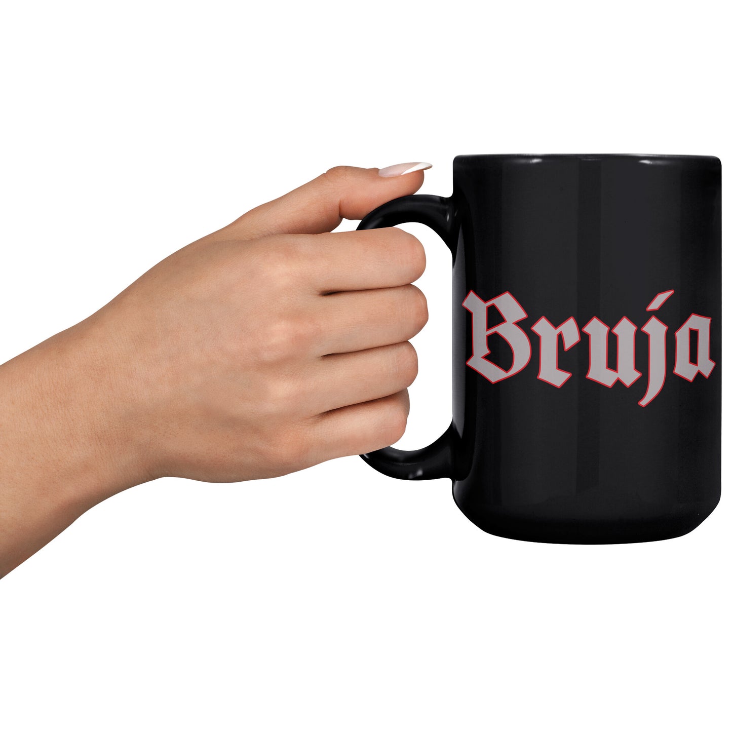 Bruja mug (black)